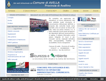Tablet Screenshot of comune.avella.av.it