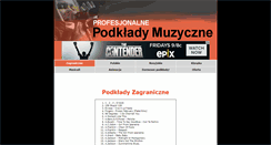 Desktop Screenshot of podklady.avella.pl
