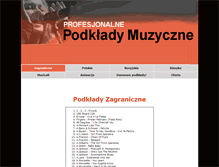 Tablet Screenshot of podklady.avella.pl